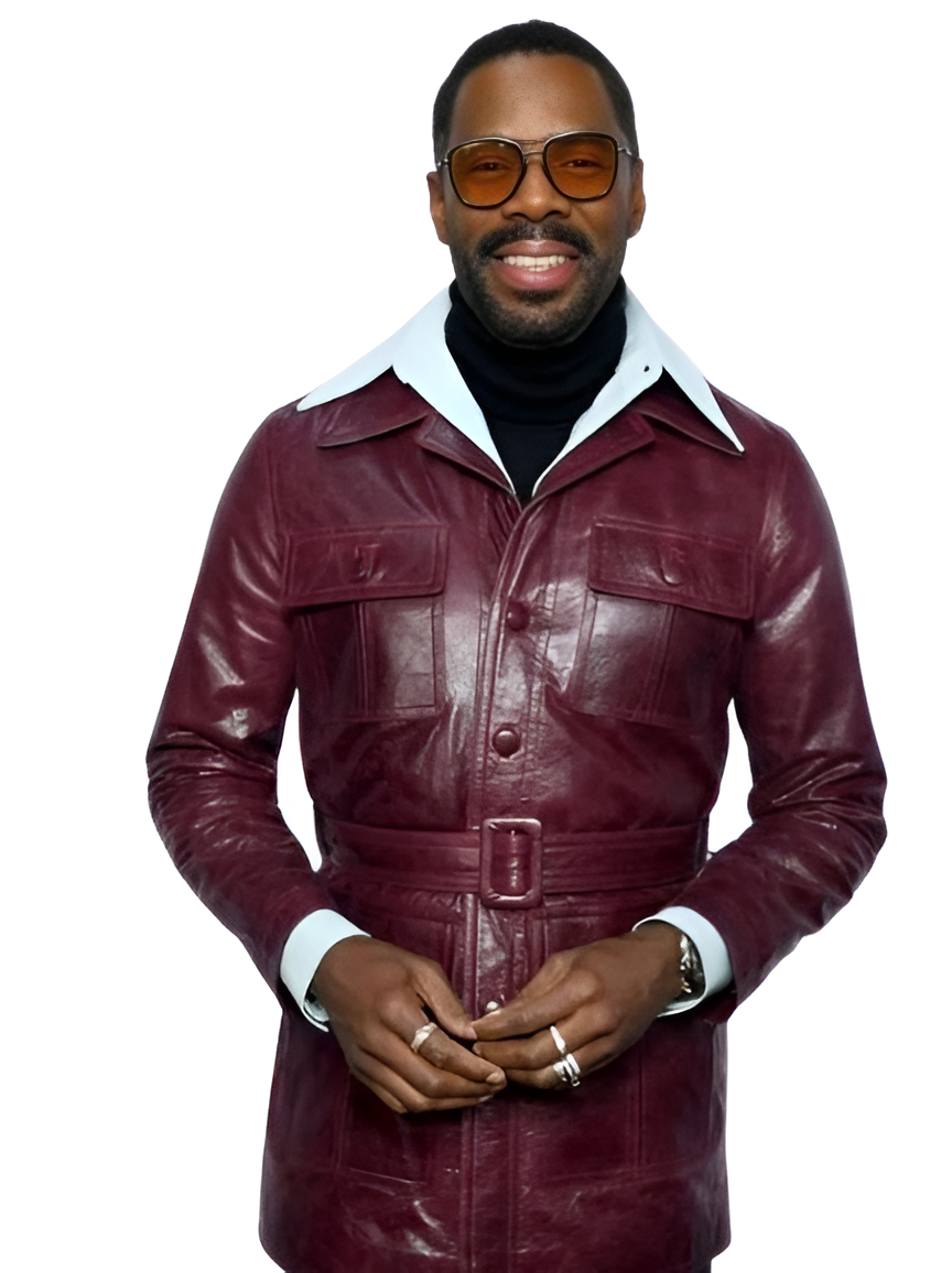 The Running Man 2025 Colman Domingo Maroon Jacket The Running Man 2025 Colman Domingo Maroon Jacket